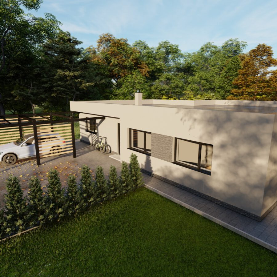 Zděný bungalov
